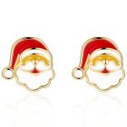 Boucles d'oreilles : père noël