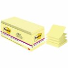 Feuillets super collants pour distributeur jaune canari