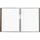 Carnet de notes notepro 10,75 x 8,5 po 150 pages, framboise noire