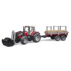 Massey ferguson avec remorque