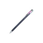 Stylo gel métallique 1.0mm noir / reflet rouge