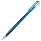 Stylo gel métallique 1.0mm vert / reflet bleu