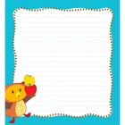 Bloc-notes amusement d'automne