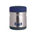 Contenant fuel inox 450 ml couleur bleu