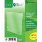 Pages de classeur pour cartes d’affaires