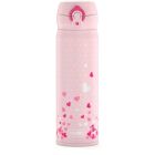 Bouteille stainless 470 ml motf coeurs