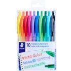 Stylo-bille triplus rétractable 1.0mm paquet de 10