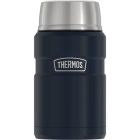 Contenant à nourriture stainless 710ml bleu mat