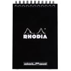 Rhodia bloc spiralé dot 10.5x14.8 cm noir