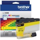 Cartouche jet d'encre lc406 jaune