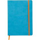 Cahier souple rhodiarama ligné 160 pages (turquoise)