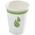 Verre compostable isolé eco guardian 8 oz paquet de 50