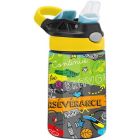 Bouteille d'eau persévérence bleu marin