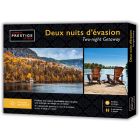 Coffret prestige séjours deux nuits d'évasion