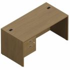 Bureau à un caisson acajou absolu