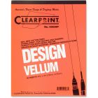 Bloc de papier vélin clearprint 8,5 x 11 po.