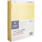 Bloc de papier format lettre - 8-1/2 x 11-3/4 po jaune