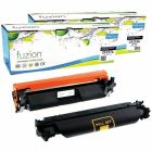 Ensemble cartouche de toner et tambour d'imagerie compatible (alternative à hp 17a / 19a)