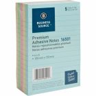 Feuillets autoadhésifs 4 x 6 po. ligné (pqt 5)