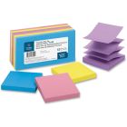 Feuillets éclairs autoadhésifs paquet de 12 couleurs variées