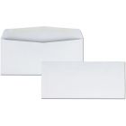 Enveloppe blanche standard. sans fenêtre. #9. 3-7/8 x 8-7/8 po.