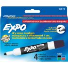 Marqueur effaçable à sec pour tableau blanc expo® paquet de 4