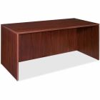 Bureau rectangulaire 60 x 30 po acajou