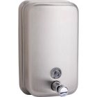 Distributeur de savon en acier inoxydable vertical 31,5 oz