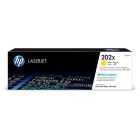 Cartouche de toner laser hp 202x/cf503x jaune