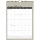 Calendrier mural mensuel plantes succulentes (2026)