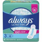 Serviettes hygiénique pour femmes always ultra thin