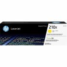 Cartouche de toner à haut rendement hp 210x jaune