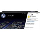 Cartouche de toner hp 212x jaune
