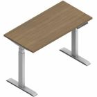 Table à hauteur ajustable newland 46 po larg. x 23 po long. x 22,6-48,2 po haut. noce grigio