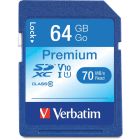 Carte mémoire haut de gamme uhs-i v10 u1 classe 10 sdxc 64 go