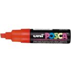 Marqueur fluorescent - orange - pointe grasse (6)