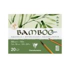 Bloc collé 20f - bambou - 250 g.
