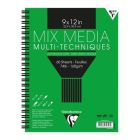 Bloc r.i. mix media 22,9x30,5 60f 160g