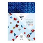 Carton holographique 5f 250 x 350 - assortis