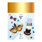 Carton métallisé 10f 250 cm x 350 cm - assortis