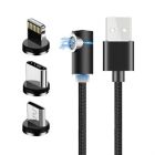 Câble konex usb 3 en 1 magnétique play (1m)