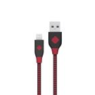Câble usb togo à lightning rouge (6')