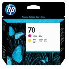 Tête d'impression hp70 magenta & jaune