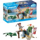 Pirates - pirate avec alligator