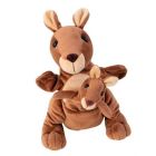 Marionnette - maman et bébé - kanga & juju