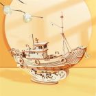 Ensemble à construire 3d - bateau de pêche