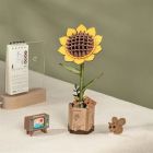 Ensemble à construire 3d - tournesol
