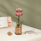 Ensemble à construire 3d - rose rose