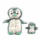 Maman-bébé, iglou le pingouin - menthe