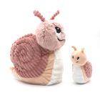 Maman-bébé, speedou l'escargot - rose